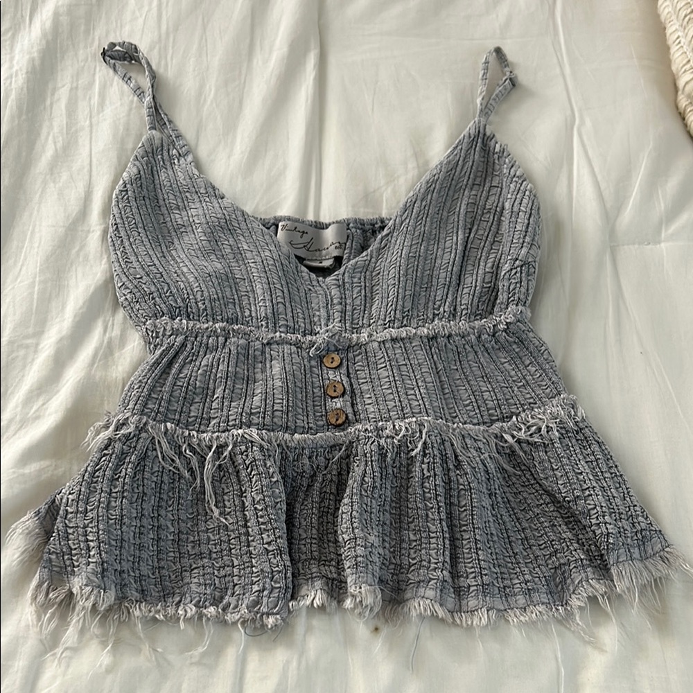 Vintage Havana Babydoll Top. Size S
